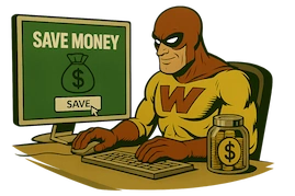 WheyCrusader at Computer